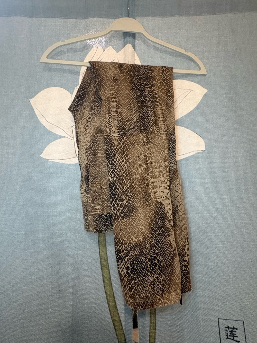 Ralph Lauren Brown Snake-Pattern Pants 🤎